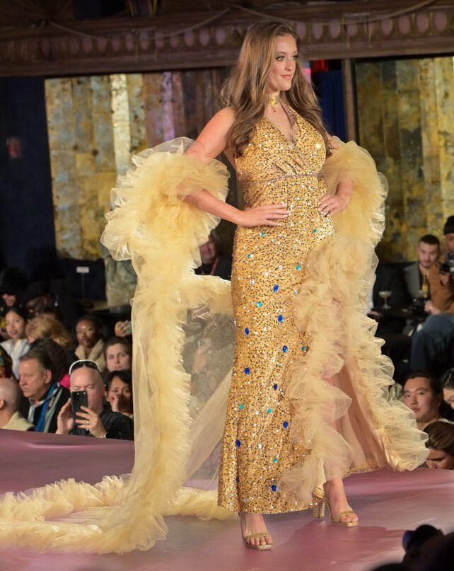 Champagne gown, Egypt