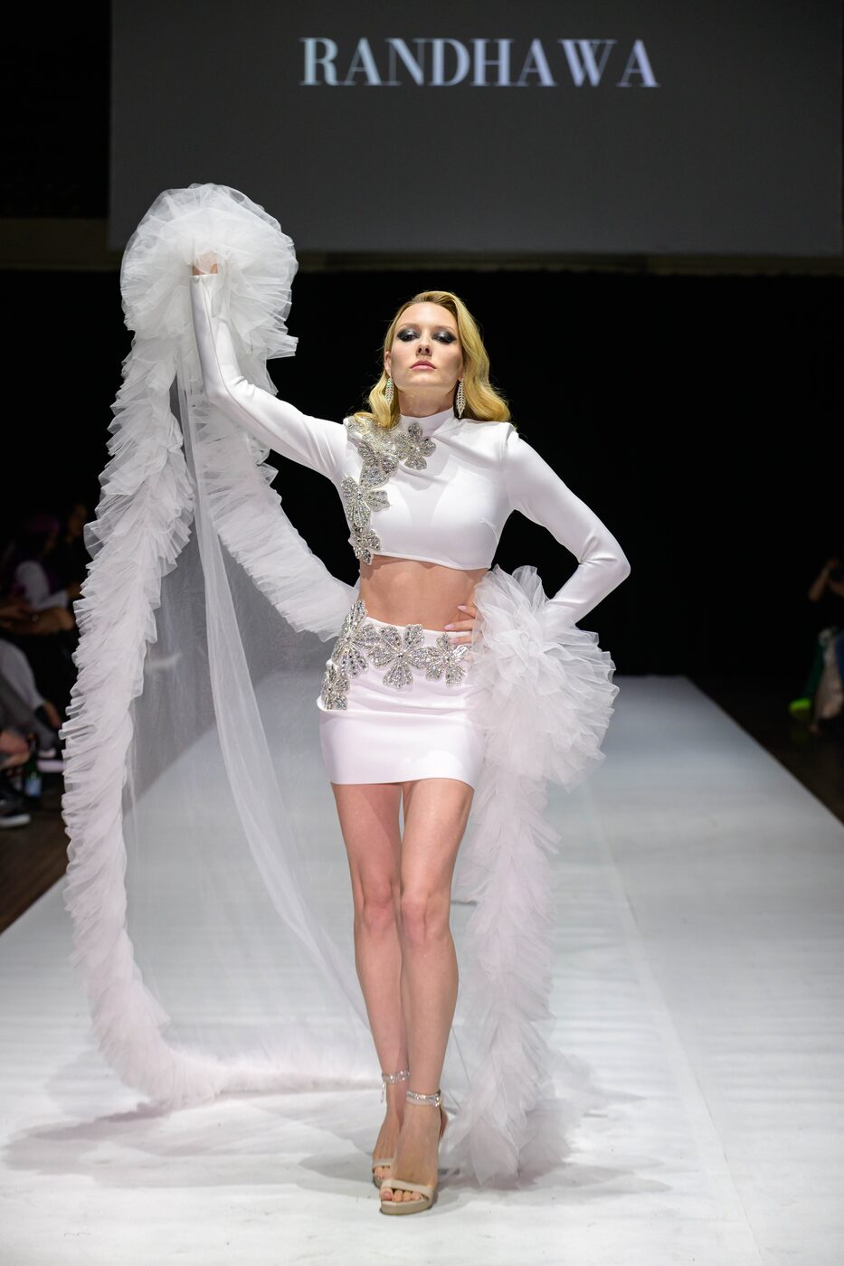 Randhawa wordmark, Paris runway