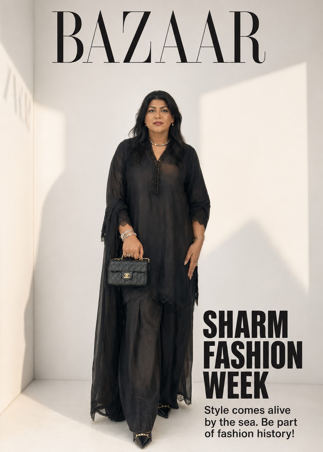 Harper's Bazaar feature, Sharm Fashion Week