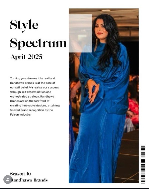 Style Spectrum feature, Season 10 Randhawa Brands