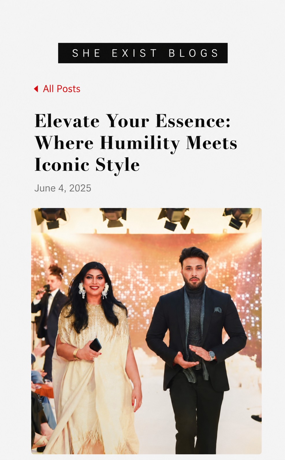 She Exist Blogs feature, Elevate Your Essence